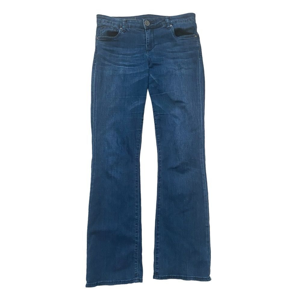 Kut From The Kloth Baby Boot Leg Dark Wash Mid Rise Jeans Women’s US Size 6 S